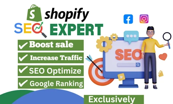 Do shopify SEO for 1st page ranking on google